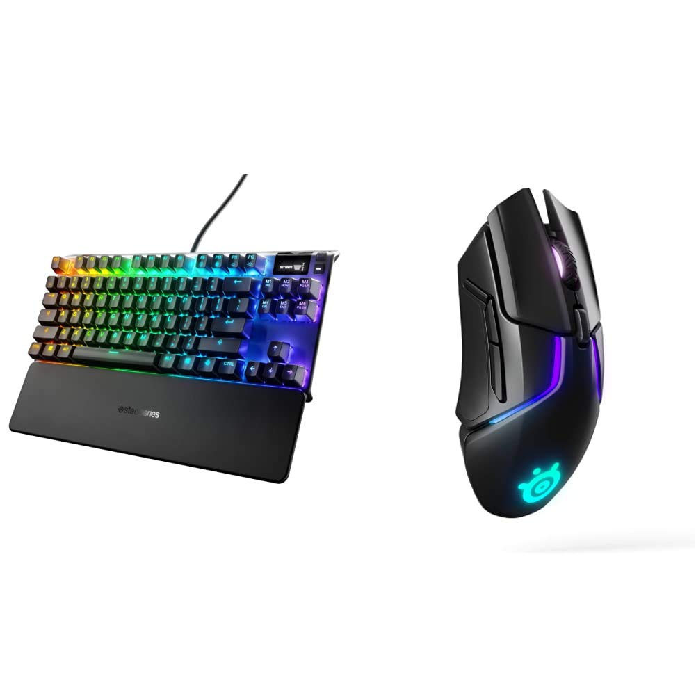SteelSeries Apex Pro TKL & Rival 650 Wireless Gaming Combo - for PC & Esports