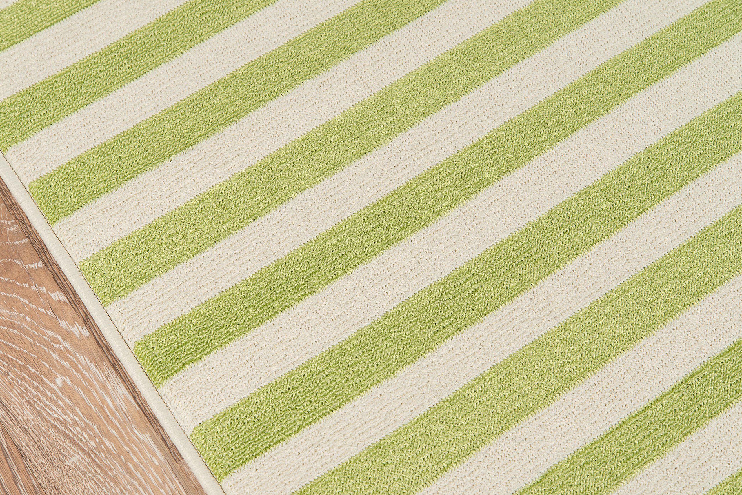 Momeni Baja Collection Contemporary Indoor Outdoor Area Rug - UV Protected Fade Resistant Easy Clean - 1'8