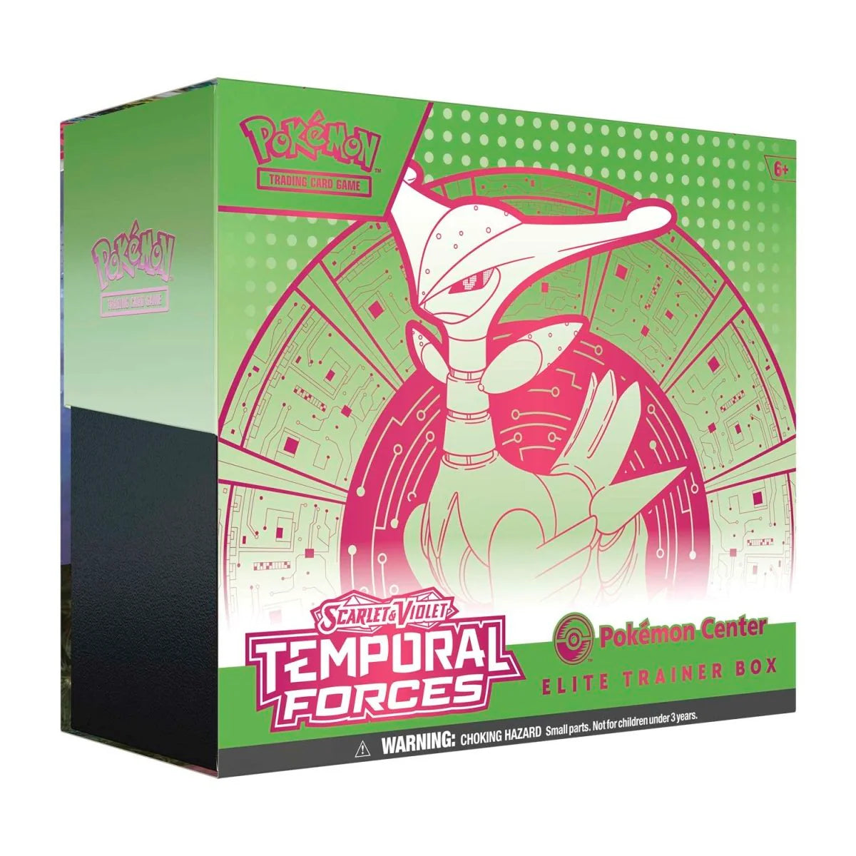 Pokemon Scarlet & Violet Temporal Forces Elite Trainer Box (ETB) - Exclusive Pokemon Center Edition | Collectible Trading Card Game Accessories for Battles & Display