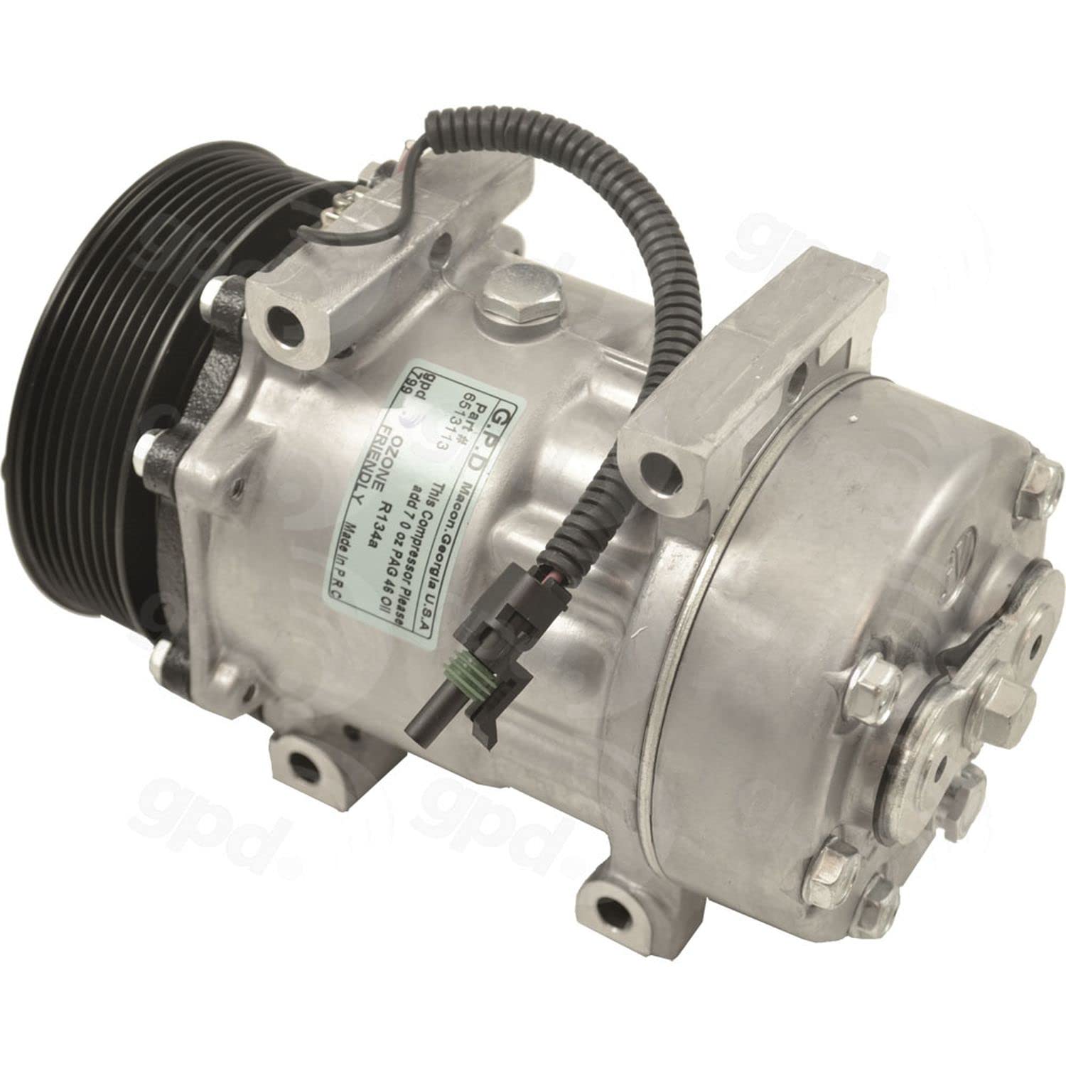 6512113 High-Performance A/C Compressor for Car & Truck - OEM Replacement Part - Perfect for Auto AC Repair & Cooling System Maintenance