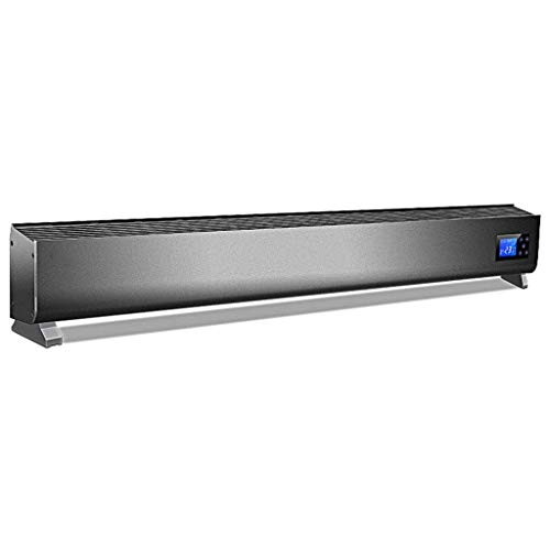 ZKS-KS Electric Baseboard Heater with Thermostat - Wall-Mounted Aluminum Alloy Panel Heater for Home & Office Heating | Energy Efficient Convector Heater for Bedroom, Living Room & Basement