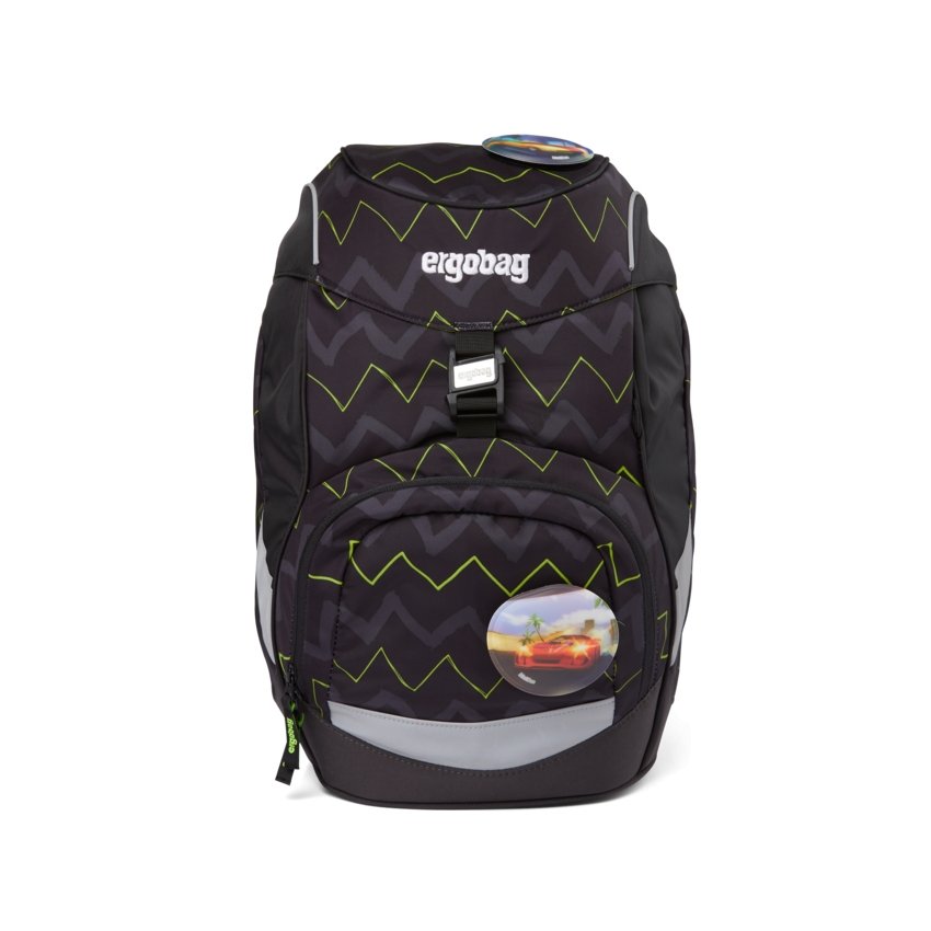 Ergobag Prime School Backpack 200 - Lightweight & Durable Kids Bookbag for Boys & Girls - Perfect for School, Travel & Outdoor Adventures (Bear Power Design)