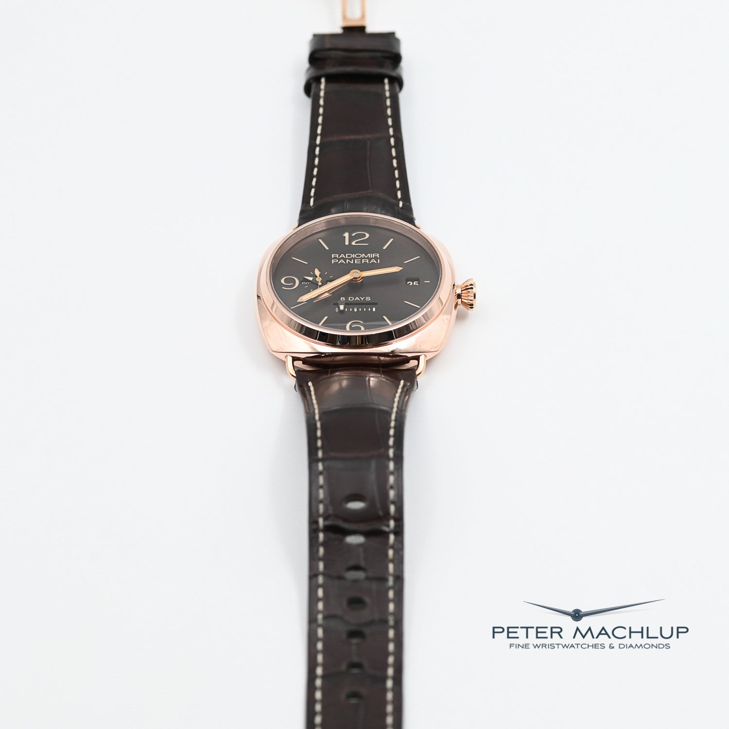 Panerai Radiomir 45 GMT Automatic Men's Watch - Luxury Stainless Steel Dive Watch with Date Function - Perfect for Business, Travel & Water Sports
