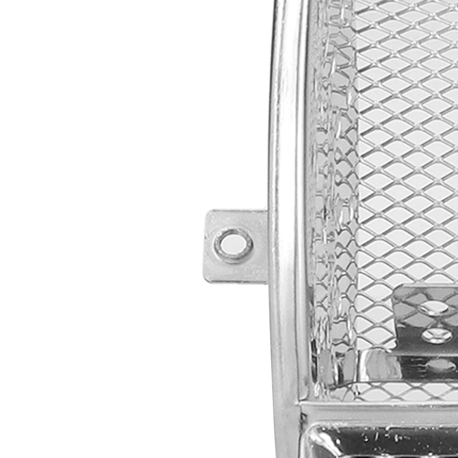 360 Degree Rotating Air Fryer Basket - Stainless Steel Grill Cage for Electric Oven (12x12x18cm) - Perfect for Healthy Frying, Roasting Nuts & Reheating Leftovers