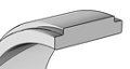 14K Gold 5mm Flat Edge Men's Wedding Band Ring - Classic & Durable for Engagement, Anniversary, and Everyday Wear