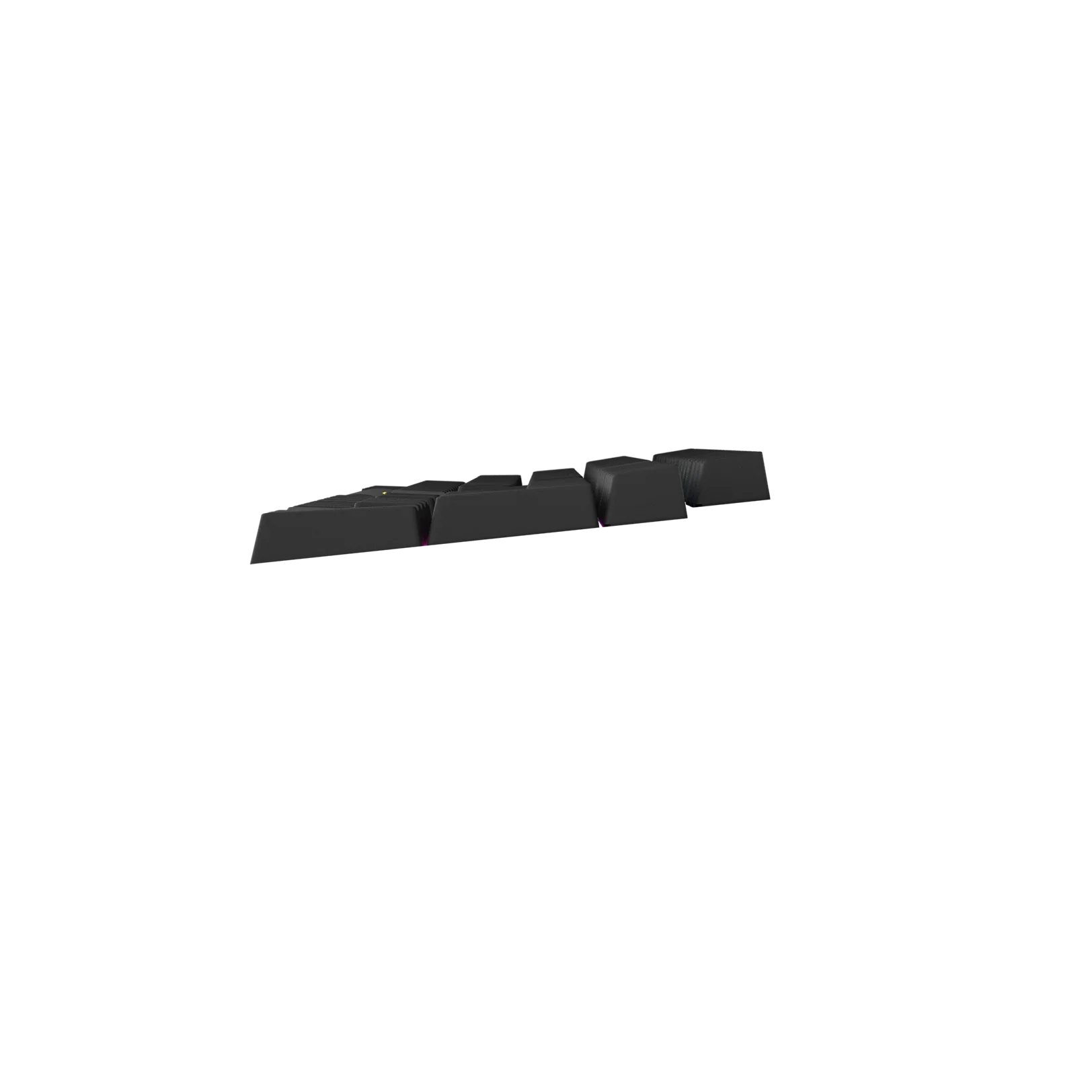 Backlit Black FR Keycaps for Mechanical Keyboards - Perfect for Gaming, Typing & Custom Builds