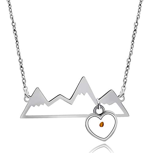 White mountain pendant