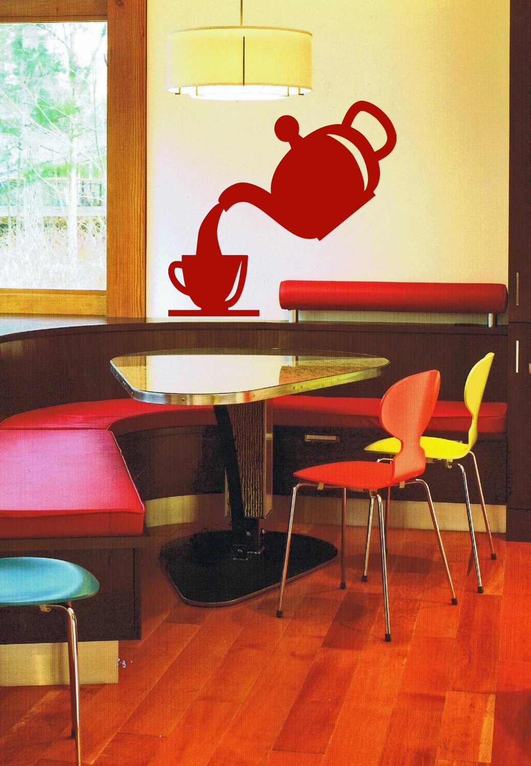 Stylish Wall Art Decal for Restaurant, Kitchen, Coffee Bar, Tea Shop & Kids Room - G9114 | Perfect for Home & Commercial Decor