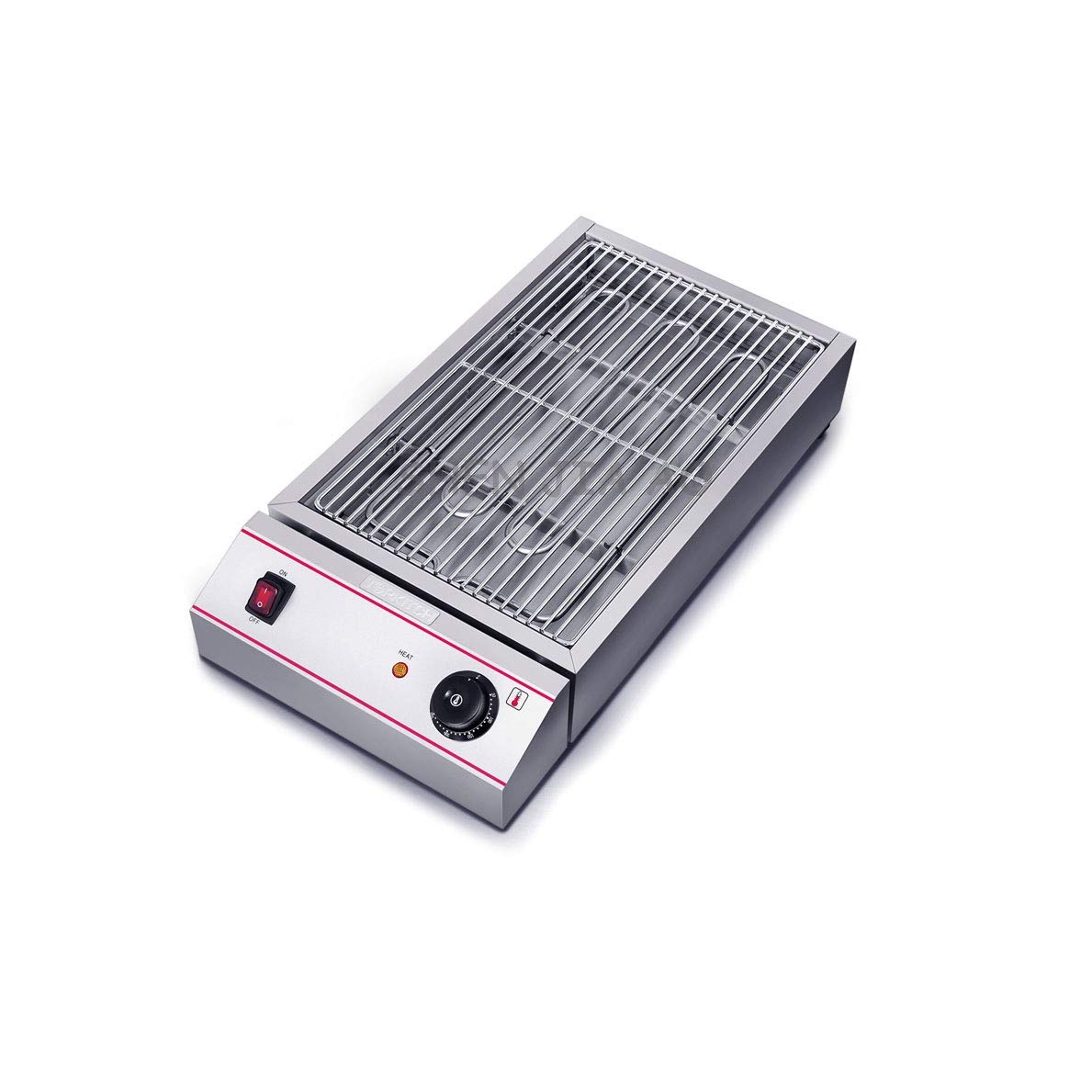 Smokeless Electric BBQ Grill - Indoor Outdoor Healthy Smoke-Free Barbecue Machine with Iron Plate Heating for Home, Party & Camping Cooking