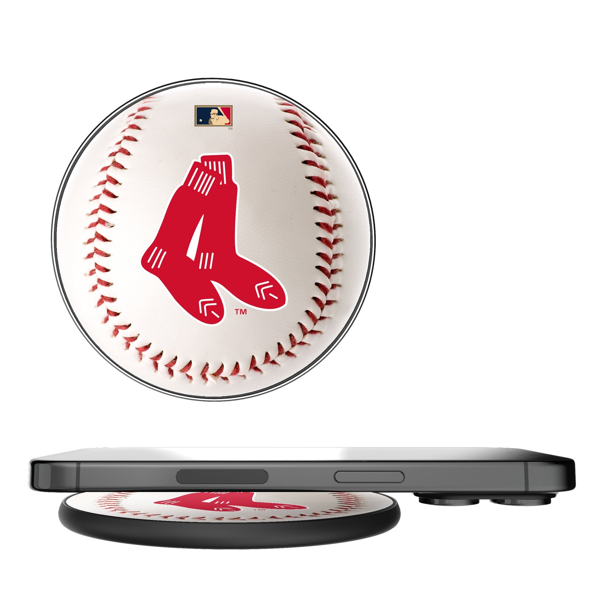 Boston Red Sox 1924-1960 Cooperstown Collection 15W Fast Wireless Charger - Perfect for Home, Office & Baseball Fan Gifts