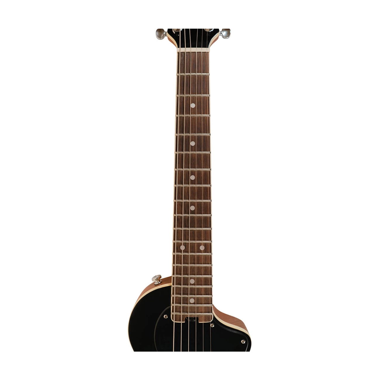Blackstar Travel Guitar with Gig Bag - Compact & Portable Acoustic Electric Guitar for Travel, Camping, and Busking - Perfect for Musicians on the Go