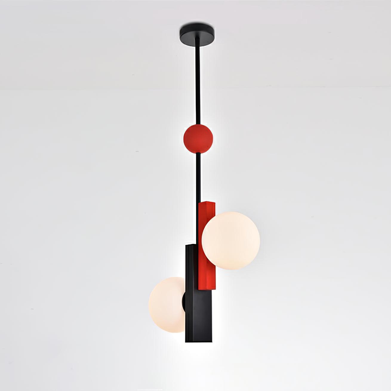 Elegant First Dance Pendant Lamp - Modern Glass Hanging Light Fixture for Dining Room, Bedroom & Living Room Decor | Perfect for Weddings, Romantic Dinners & Home Interior Design