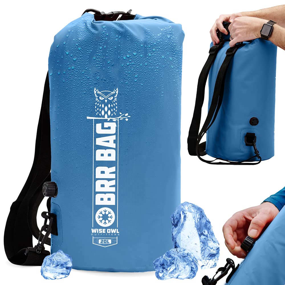 Wise Owl Outfitters Backpack Cooler - Insulated, Leakproof & Waterproof Cooler Bag for Camping, Kayaking, Hiking, Picnics, Beach Days, Tailgating, and Outdoor Adventures - 20L and 30L