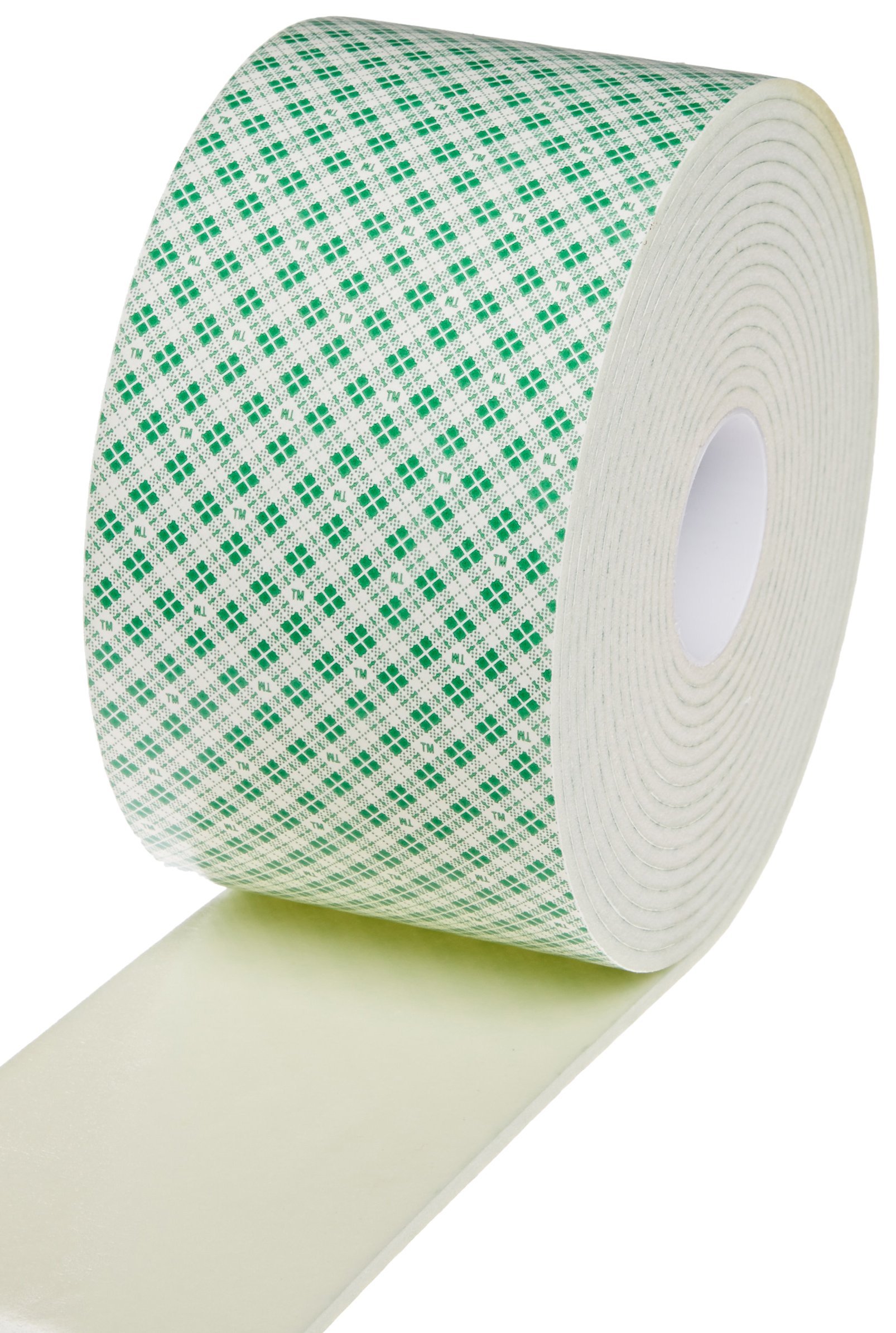 3M 4008 Natural Polyurethane Double Coated Foam Tape - 3 Inch Wide x 5 Yard Long (1 Roll) - Heavy Duty Adhesive for Home, Office & Industrial Use - Perfect for Mounting, Sealing & Craft Projects