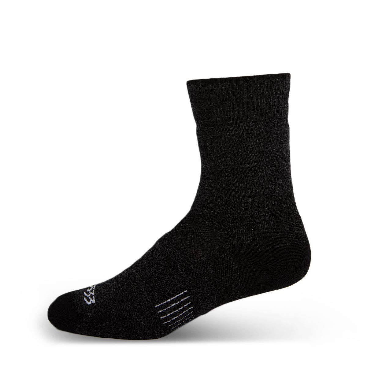 Premium USA Made Merino Wool Crew Socks for Hiking & Outdoor Adventures - Durable Mountain Heritage Socks for Trail Running, Camping & Cold Weather Activities