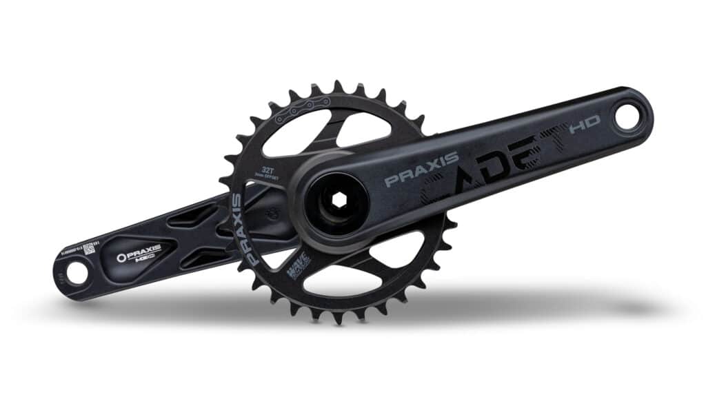 Praxis Cadet G2 M30 MTB Crankset - High-Performance Mountain Bike Crankset for Trail & Enduro Riding