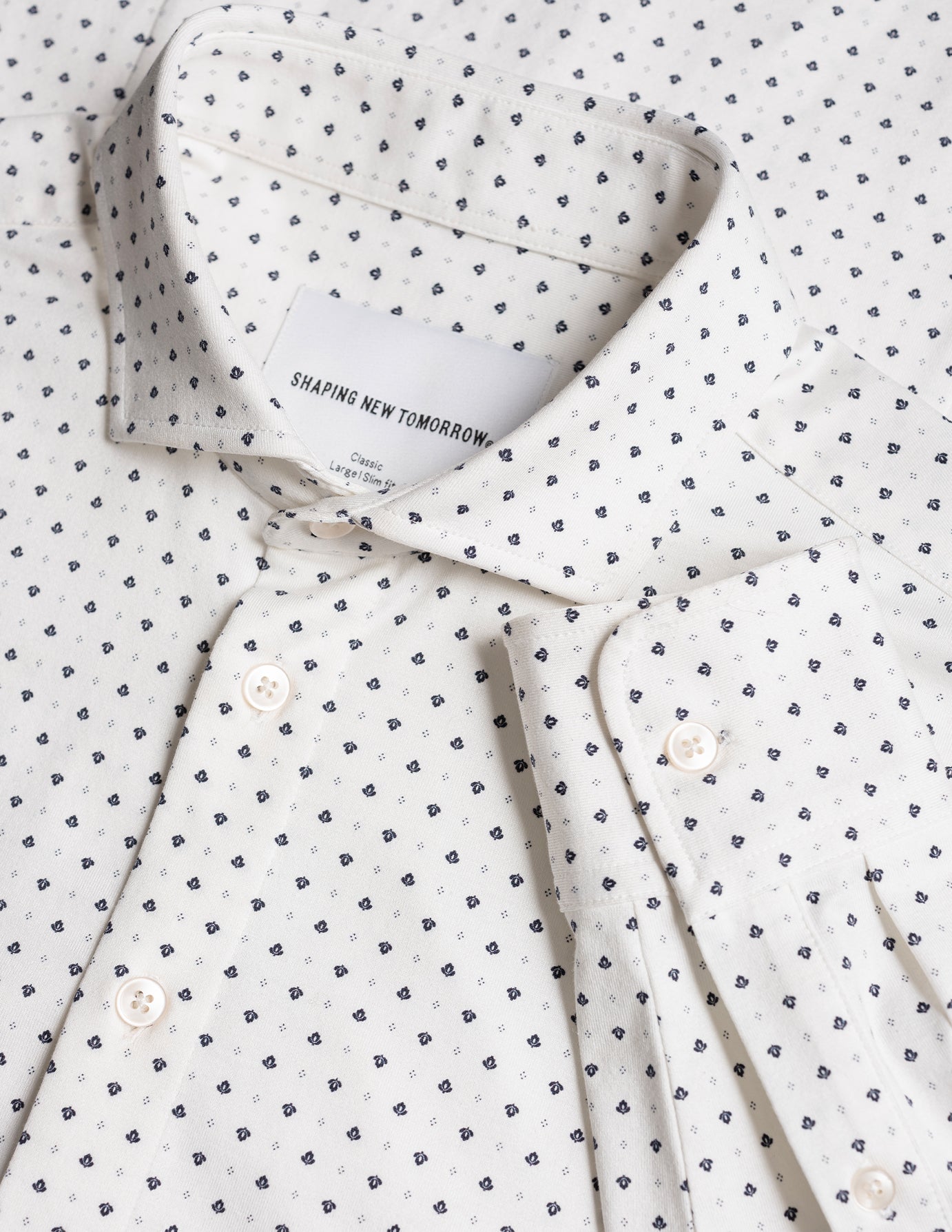 Floral Print Classic Slim Fit Shirt for Men - Perfect for Casual Wear, Office & Date Nights