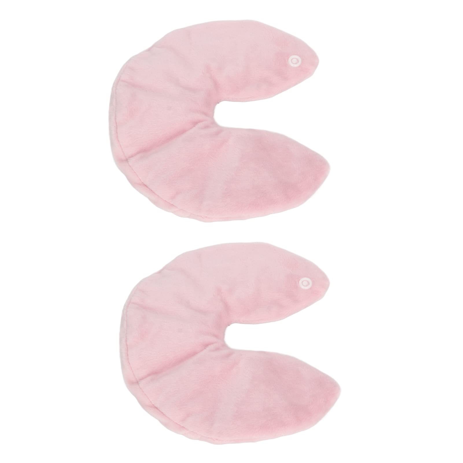 Hot & Cold Breast Gel Packs for Nursing Relief - 1 Pair Microwavable & Freezable Gel Pads - Soothe Congestion, Swelling & Discomfort - Perfect for Postpartum Care, Mastitis Relief & Breastfeeding Comfort (Pink)