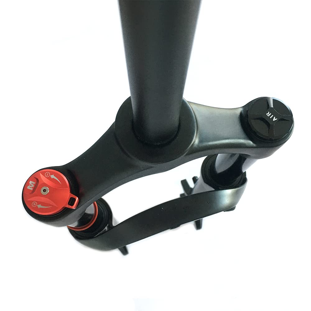 20 Inch Snow Bike Air Fork - 135mm Suspension Fork for Beach & Snow Bikes with 4.0