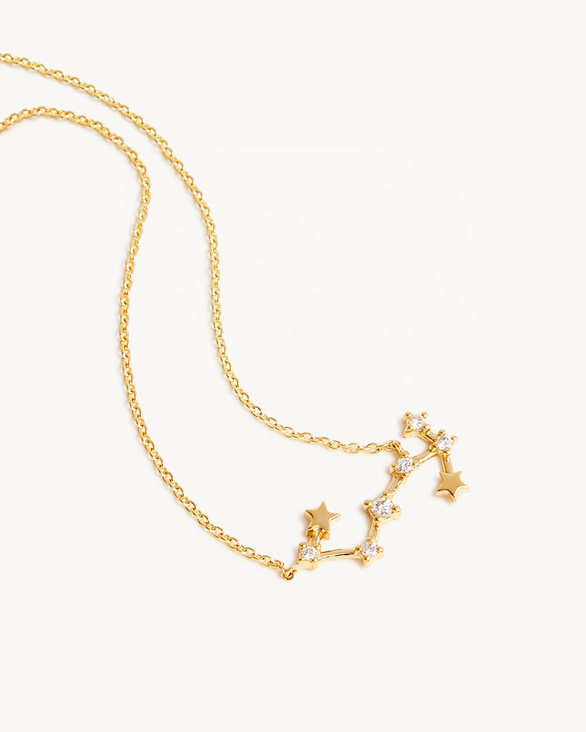 14K Solid Gold Starry Night Zodiac Constellation Diamond Necklace - Scorpio Horoscope Pendant for Women | Perfect Birthday Gift, Anniversary Present & Everyday Elegant Jewelry