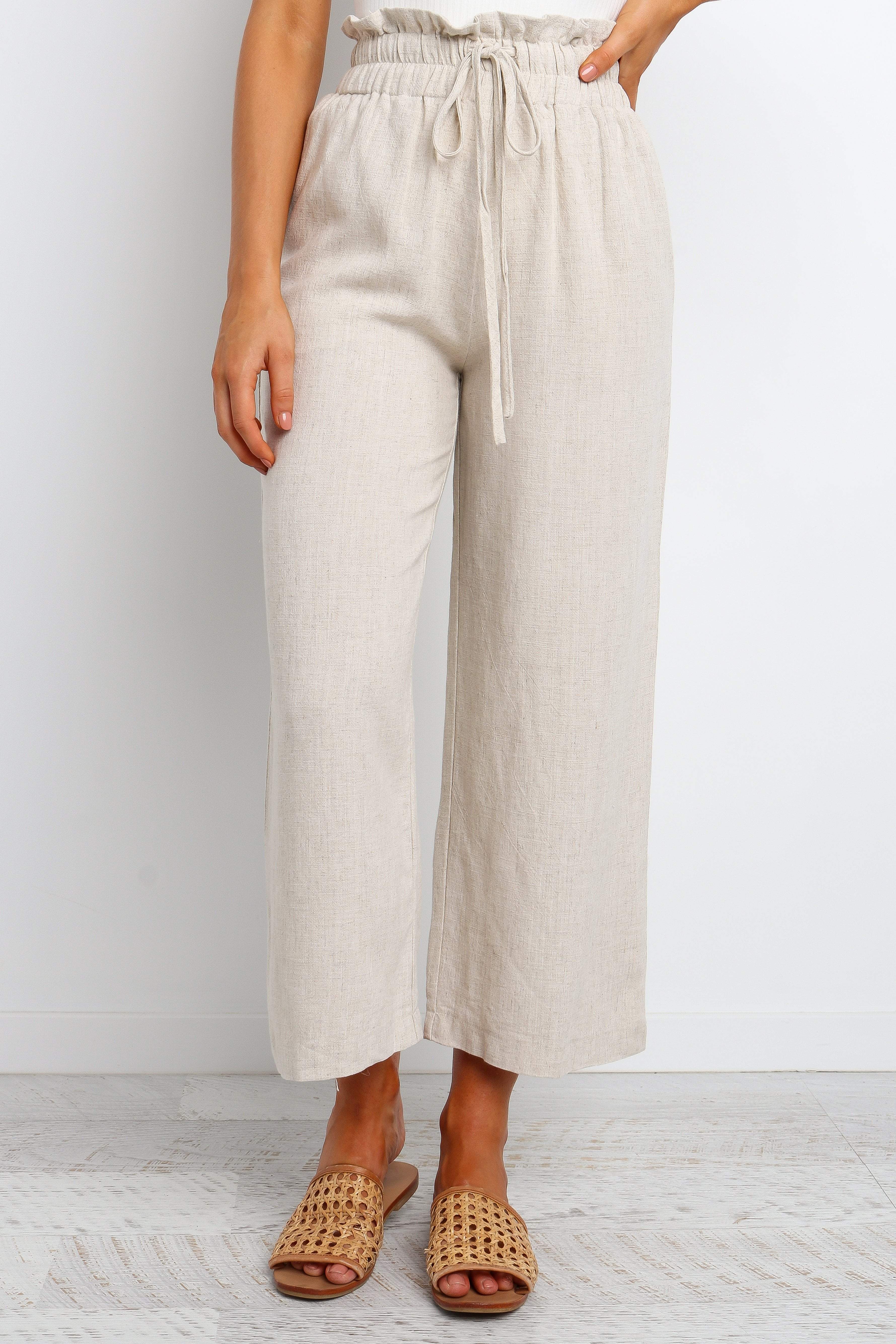 Men's Hawthorne Pant in Beige - Comfortable Casual Trousers for Work, Travel & Everyday Wear