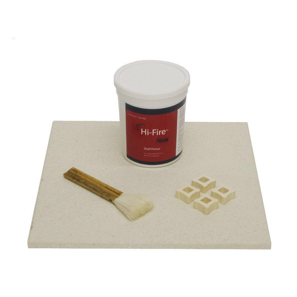 Evenheat Studio Pro 17 Inch Kiln Furniture Kit - High Temperature GTS 17 Ceramic Kiln Posts & Shelves for Pottery, Glass Fusing, Metal Clay (Perfect for Home Studios & Professional Workshops)