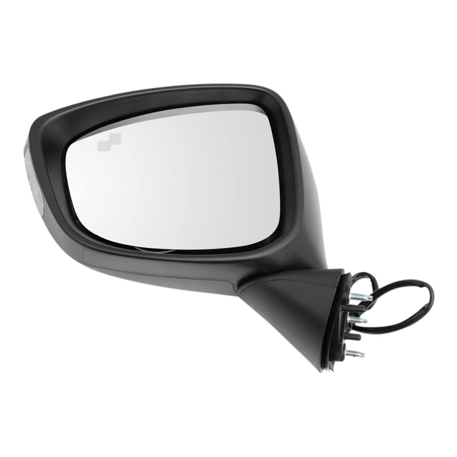 Heated Side Mirror Set with Blind Spot Detection for 2013-2015 Mazda CX-5 - Driver & Passenger Side Replacement (MA1320226 MA1321226) - Perfect for Winter Driving & Enhanced Safety