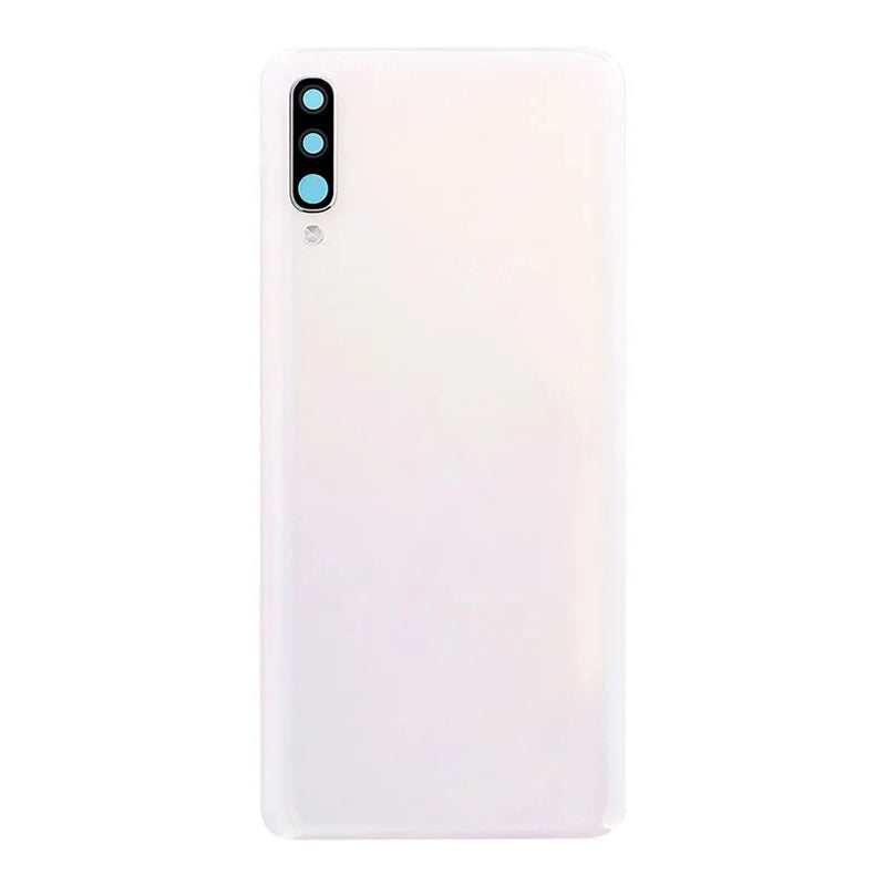 Original Samsung Galaxy A70 Rear Glass Replacement with Camera Lens - Compatible with A70 SM-A705F/DS, SM-A705FN, SM-A705W - DIY Repair Part for Cracked or Broken Back Cover