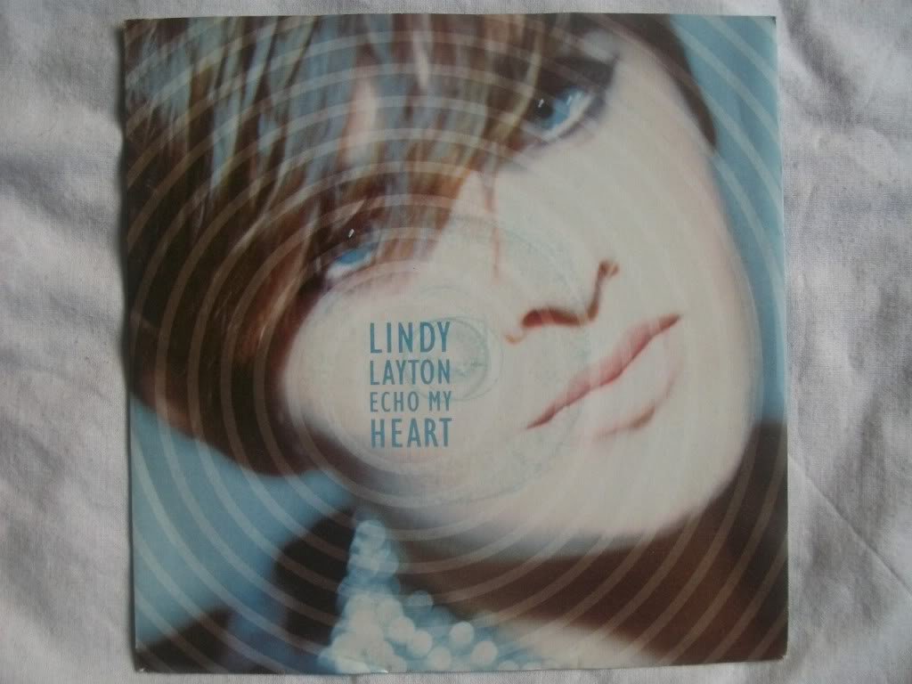LINDY LAYTON Echo My Heart 7-Inch 45 RPM Vinyl Record - Perfect for Vintage Music Collectors & Soulful Listening Sessions