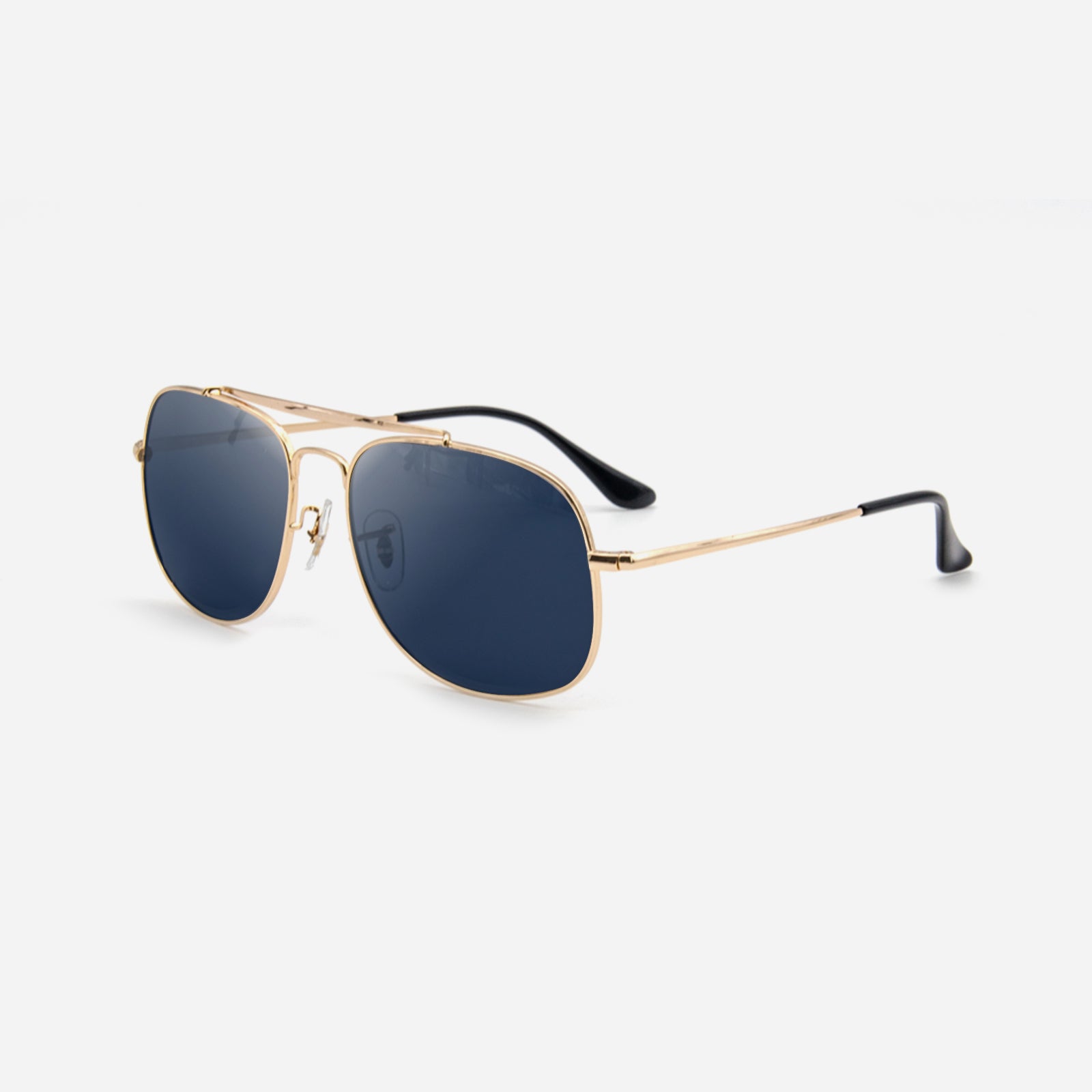 Asian Fit Sunglasses for Men & Women - Theodore Classic Retro Polarized UV Protection - Perfect for Driving, Outdoor Sports & Fashion Accessories