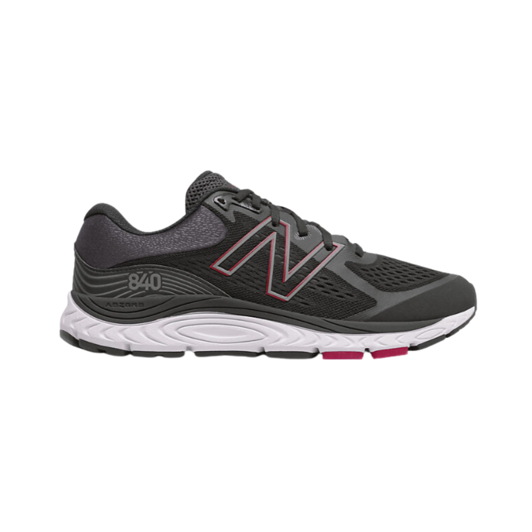 New Balance Men's 840v5 Running Shoes - Black with Horizon (D Width) | Lightweight Cushioned Sneakers for Jogging, Gym Workouts & Daily Walking