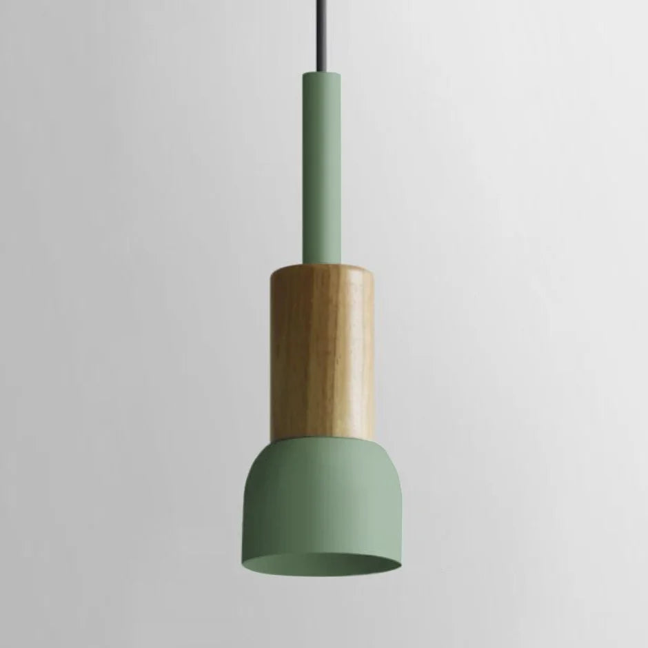 Stylish Astrid Metal & Wood Pendant Lights - Modern Industrial Ceiling Lighting for Kitchen, Dining Room & Living Room Decor