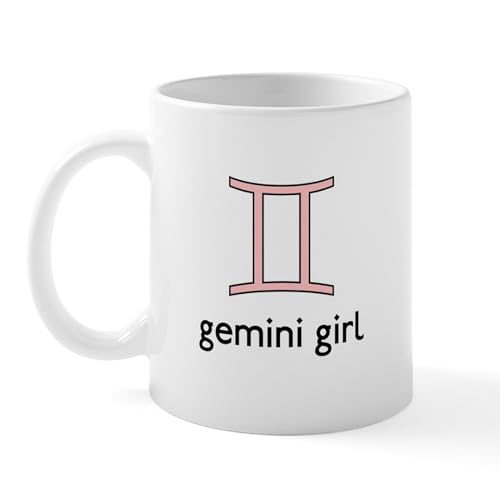 White - Gemini Girl Mug