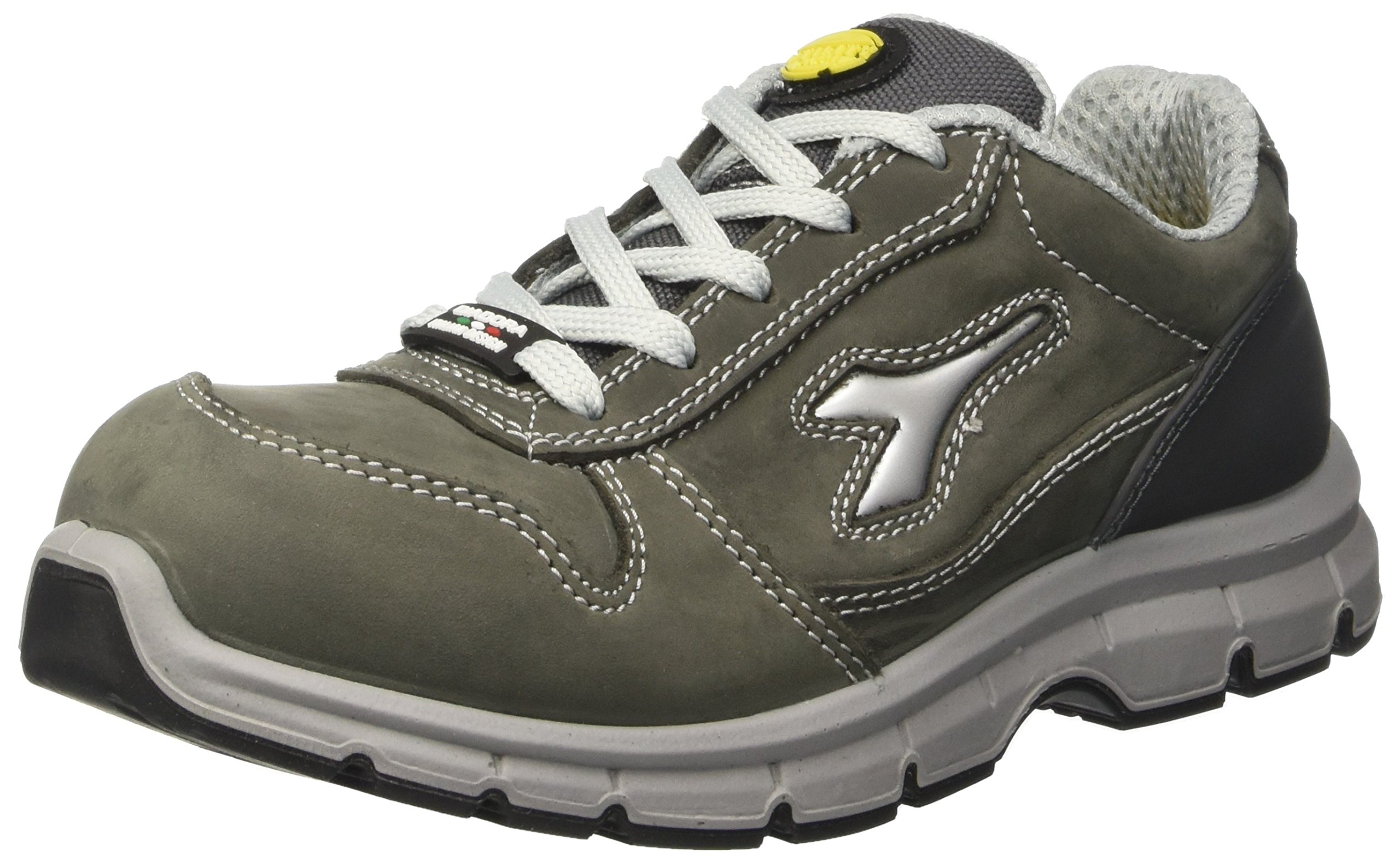 Diadora Flash Run Safety Shoes with Aluminium Toe Cap - S3-SRC Certified for Construction, Warehouse & Industrial Work - Lightweight & Slip-Resistant Work Boots