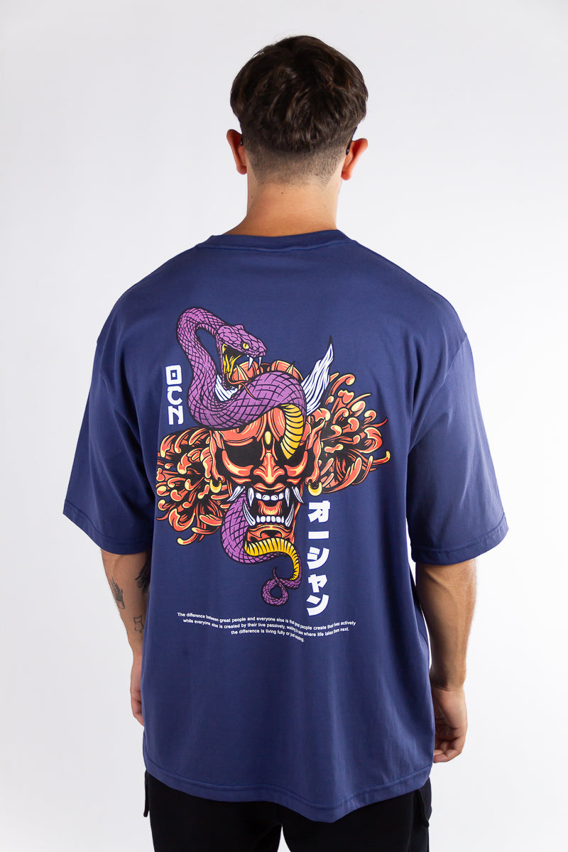 Ocn H Orian Blue A9 T-Shirt - Comfortable Cotton Casual Tee for Men & Women - Perfect for Everyday Wear, Gym, and Outdoor Activities