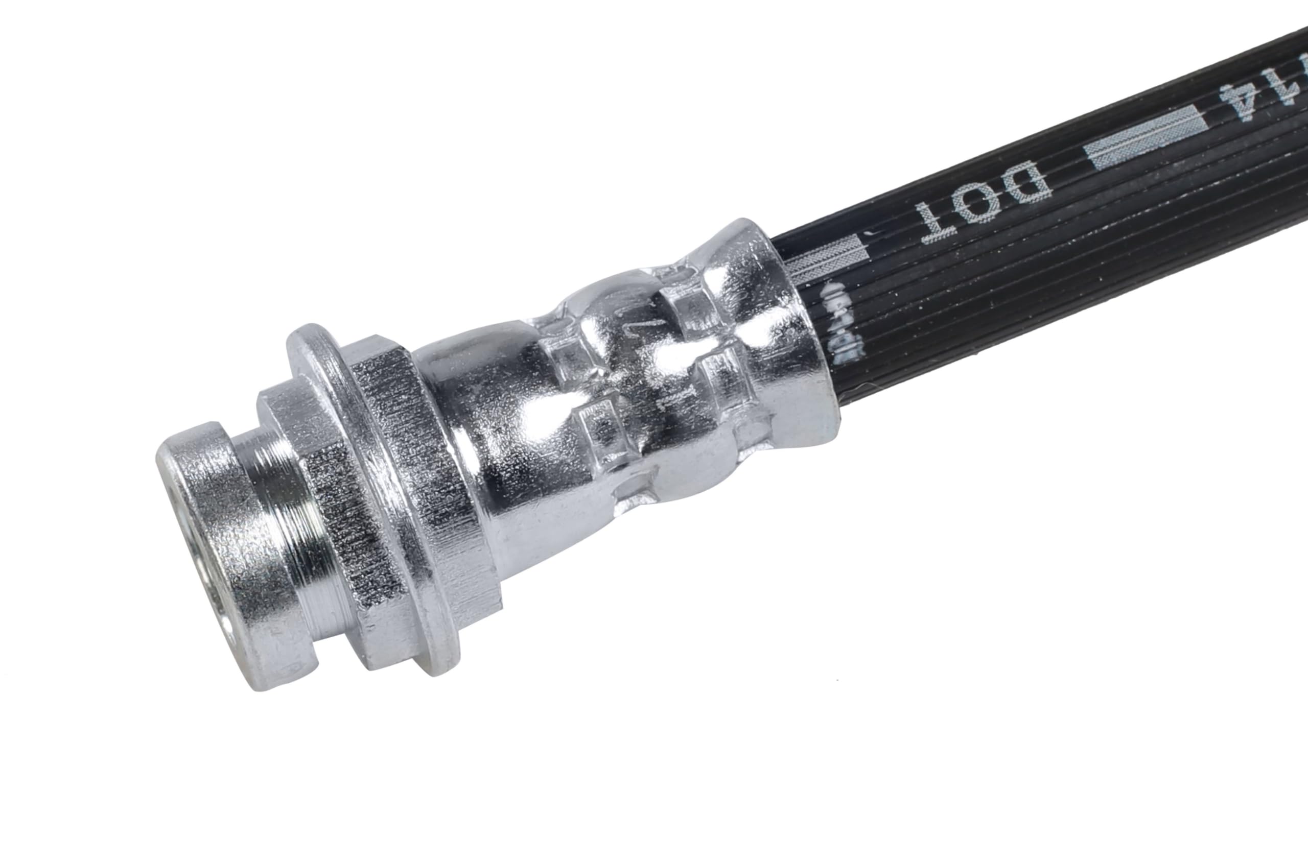 Sunsong 2202779 High-Quality Brake Hydraulic Hose - Durable Replacement for Cars, Trucks & SUVs - Perfect for Off-Roading, Towing & Heavy-Duty Driving