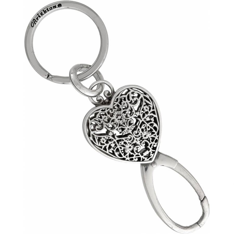 Charmer Heart Key Fob - Elegant Heart-Shaped Keychain for Women & Men - Perfect for Car Keys, House Keys & Gift Giving
