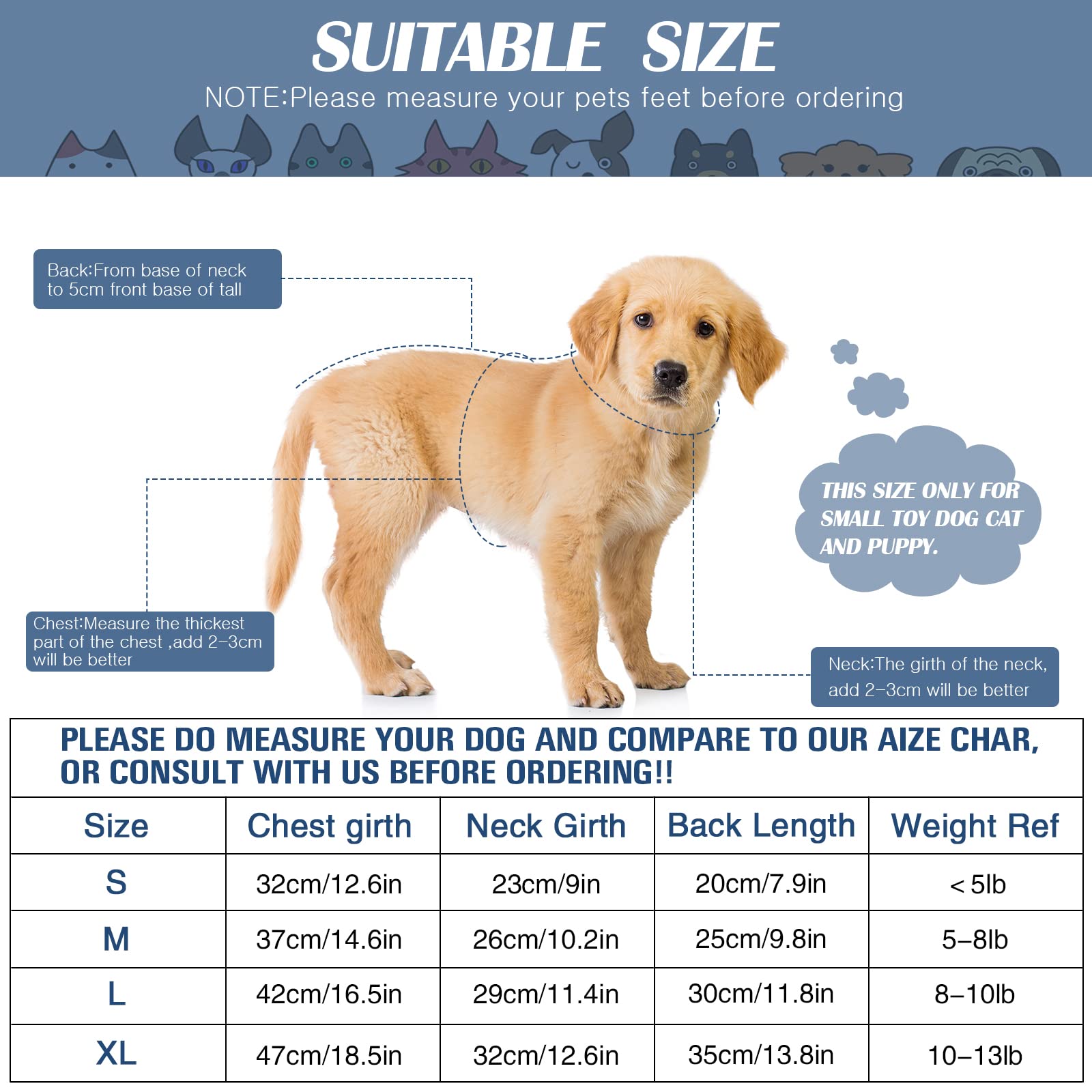 Waterproof Hooded Dog Coat & Boots Set - Warm Puppy Jacket with Non-Slip Shoes for Small Dogs (Navy Blue, Large) - Perfect for Winter Walks, Rainy Days & Outdoor Adventures
