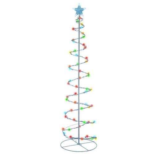 6 Ft Pre-Lit Spiral Christmas Tree with Warm White LED Lights - Perfect for Indoor Holiday Decor, Living Room, and Office Festive Display