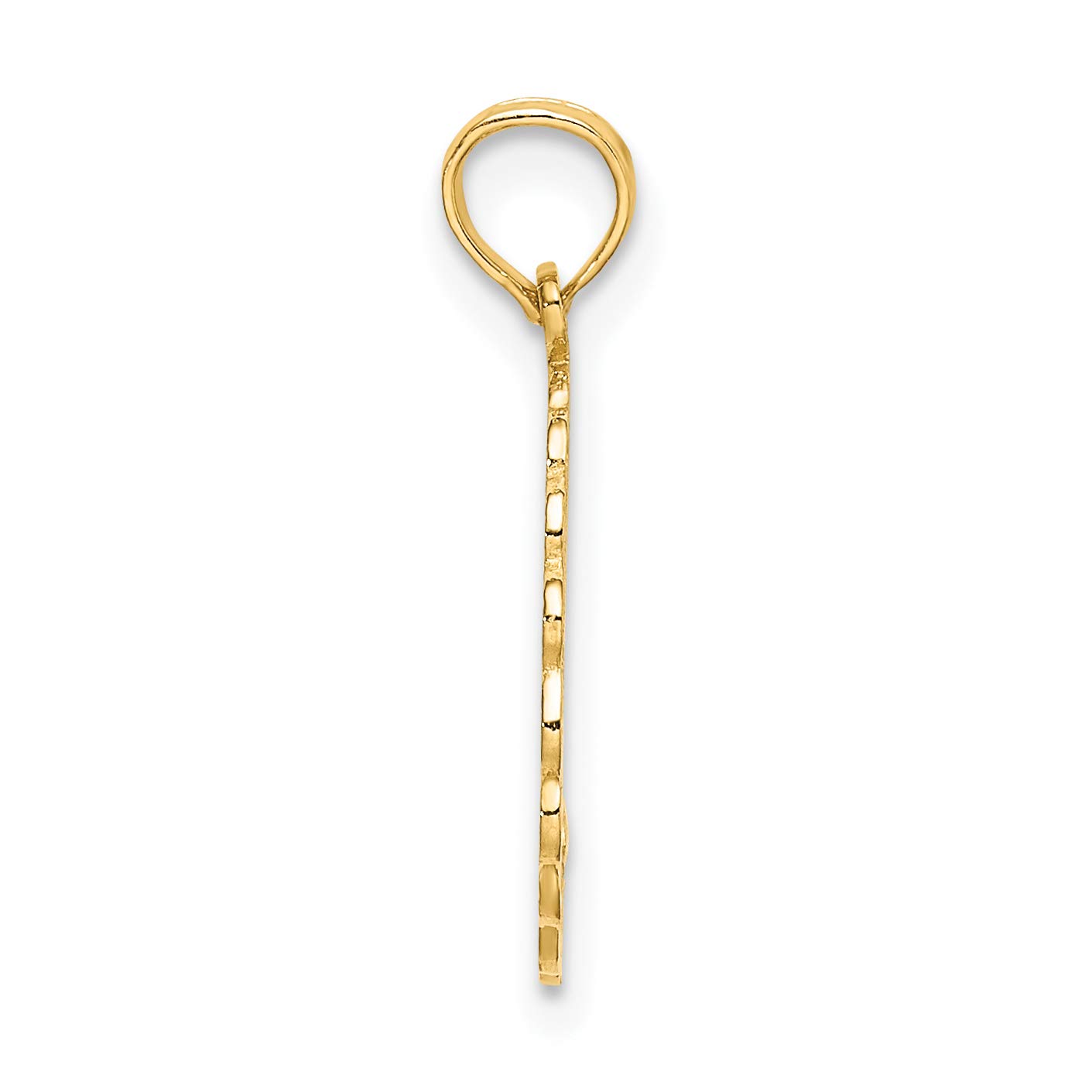 14K Yellow Gold Nana of the Year Pendant Necklace - Elegant Gift for Grandmothers Birthday, Mothers Day & Anniversary - Perfect for Special Occasions & Family Celebrations