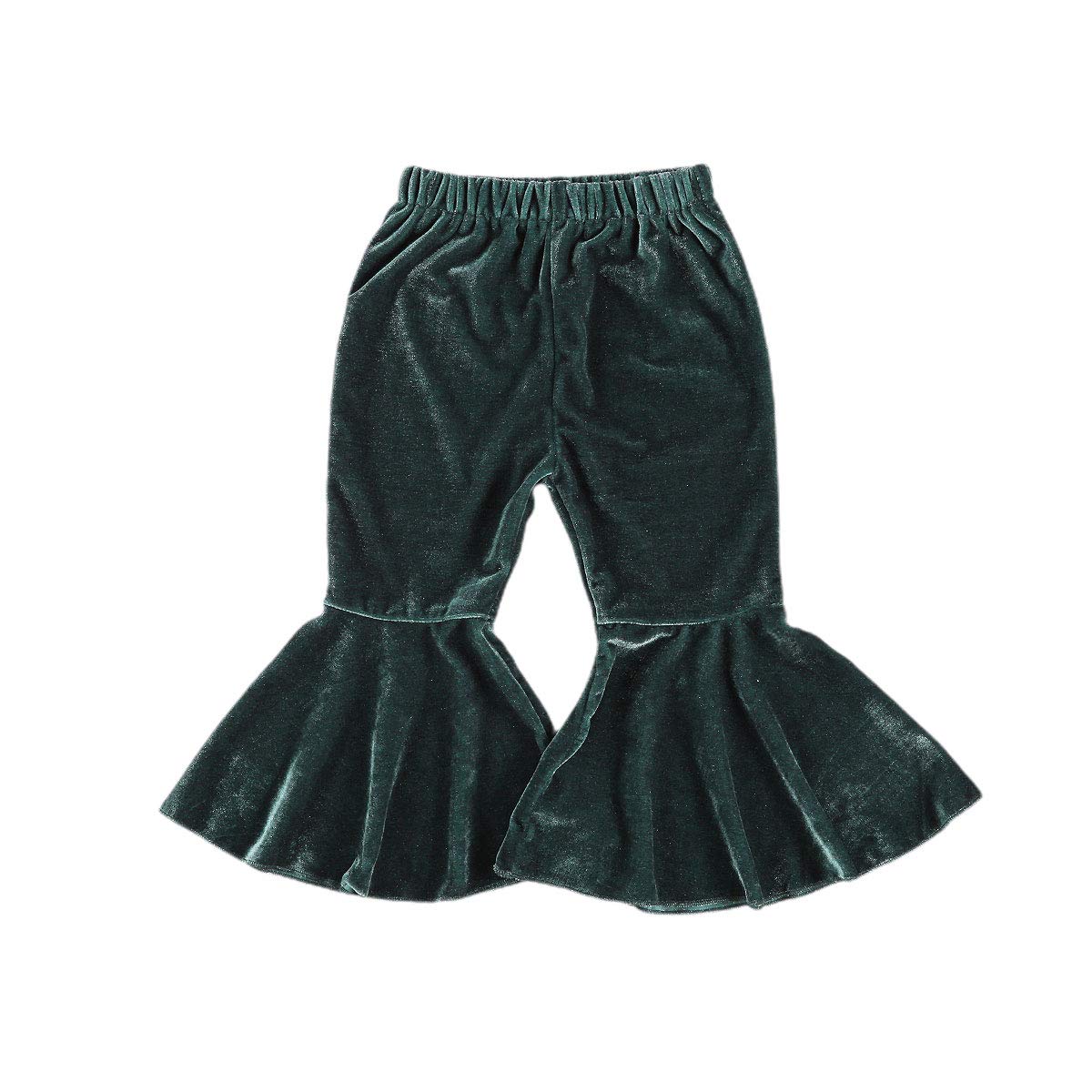 Toddler Bell Bottom Pants for Baby Girls - Soft Ruffle Leggings with Flared Design | Perfect for Playdates, Parties & Everyday Wear