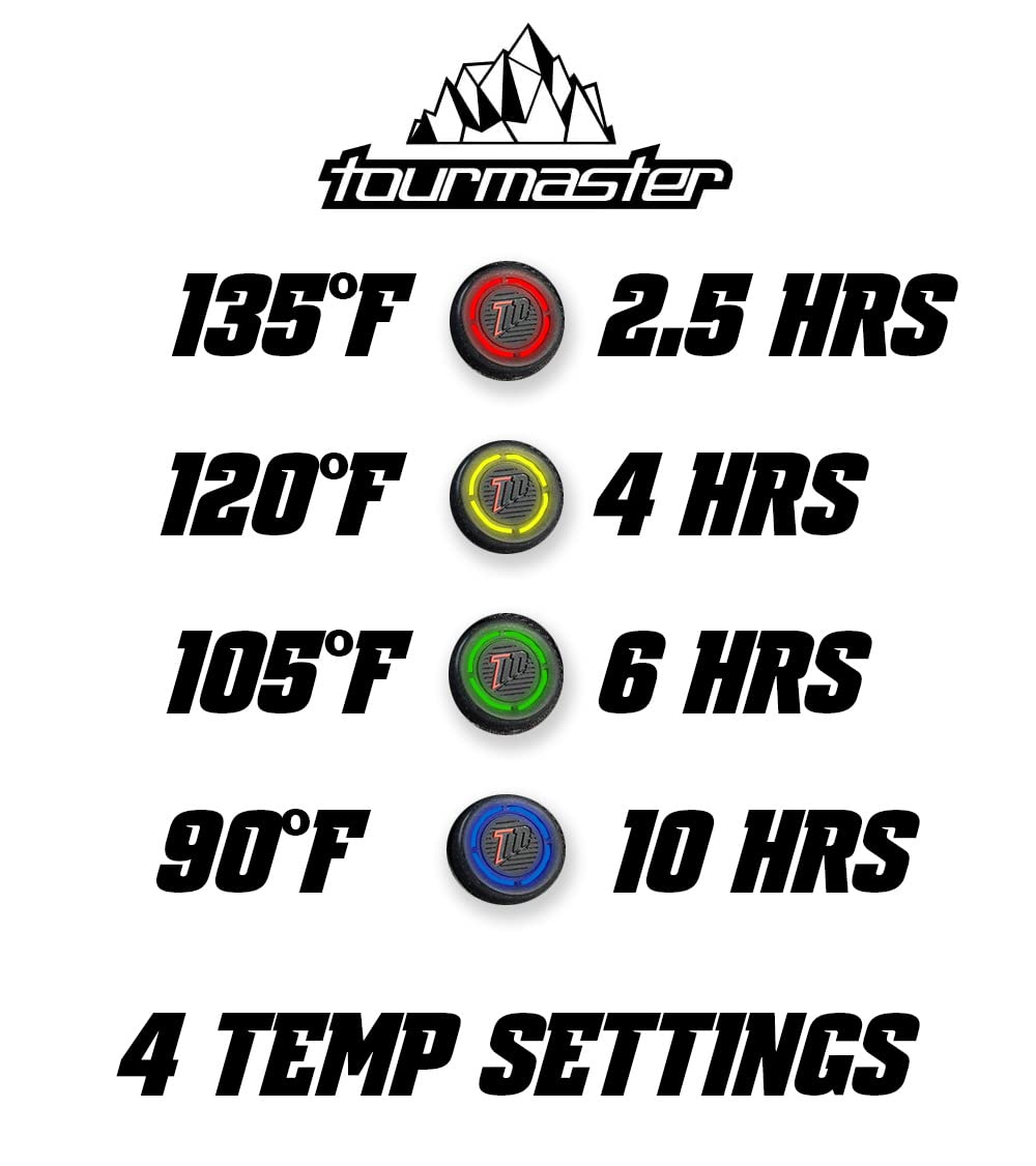 Tourmaster Synergy 7.4V Battery Heated Vest for Men & Women - Small Size - Winter Motorcycle Riding, Skiing, Snowboarding & Outdoor Activities