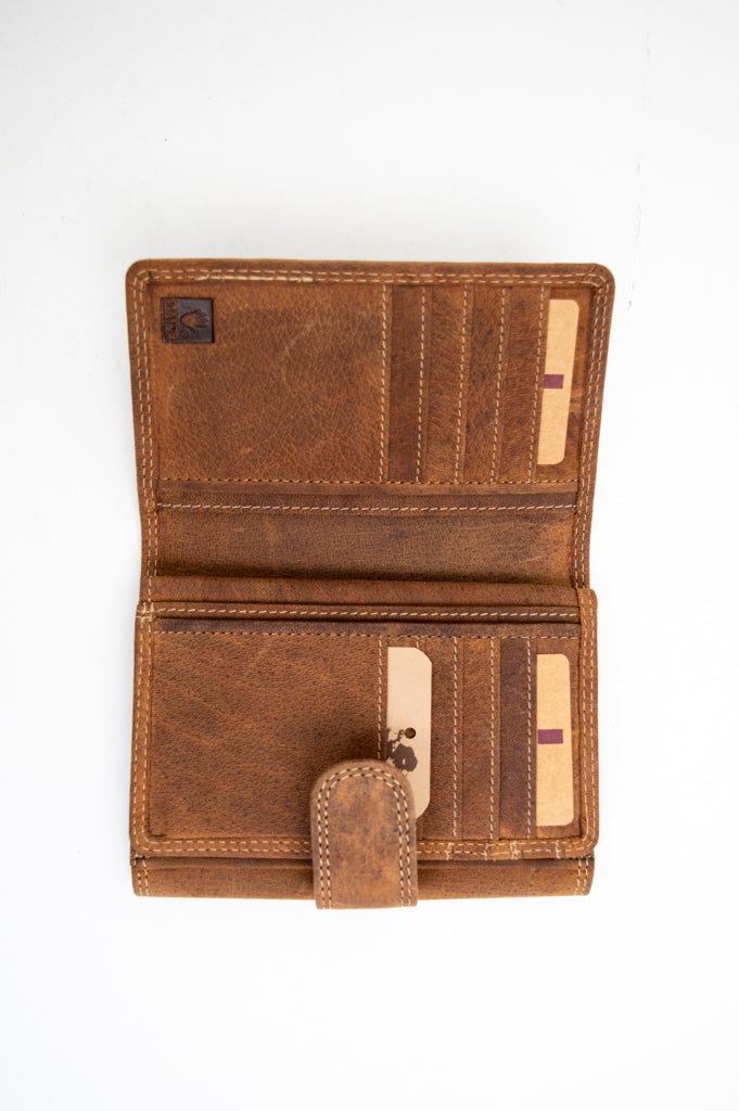 Premium Adrian Klis 203 Genuine Leather Wallet for Men - Slim RFID Blocking Bifold Wallet with Money Clip - Perfect for Everyday Carry & Travel Essentials