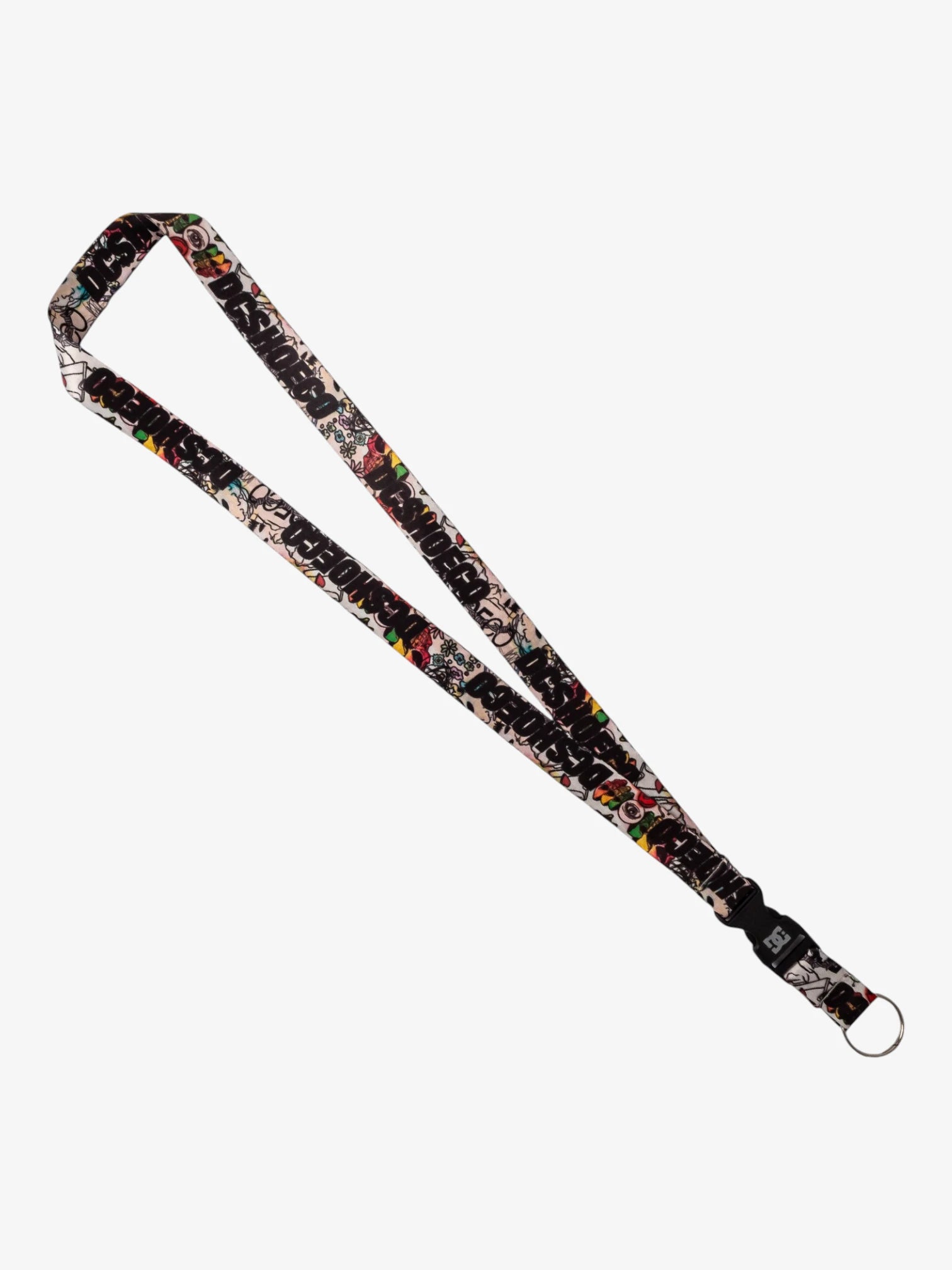DC Comics Keychain Lanyard - Multicolor Superhero Design for Keys, Badges & ID Cards - Perfect for Fans, Conventions & Work
