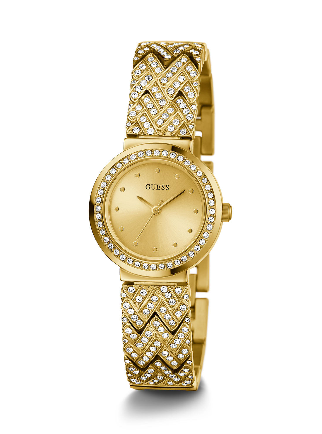 Luxury Gold Treasure Crystal Watch for Women - Elegant Fashion Accessory for Parties, Weddings & Special Occasions