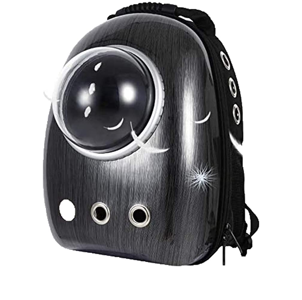 Kenmi Pet Carrier Backpack - Airline Approved Transparent Cat & Dog Travel Backpack for Small Pets, Portable & Breathable - Perfect for Air Travel, Hiking, Vet Visits & Outdoor Adventures