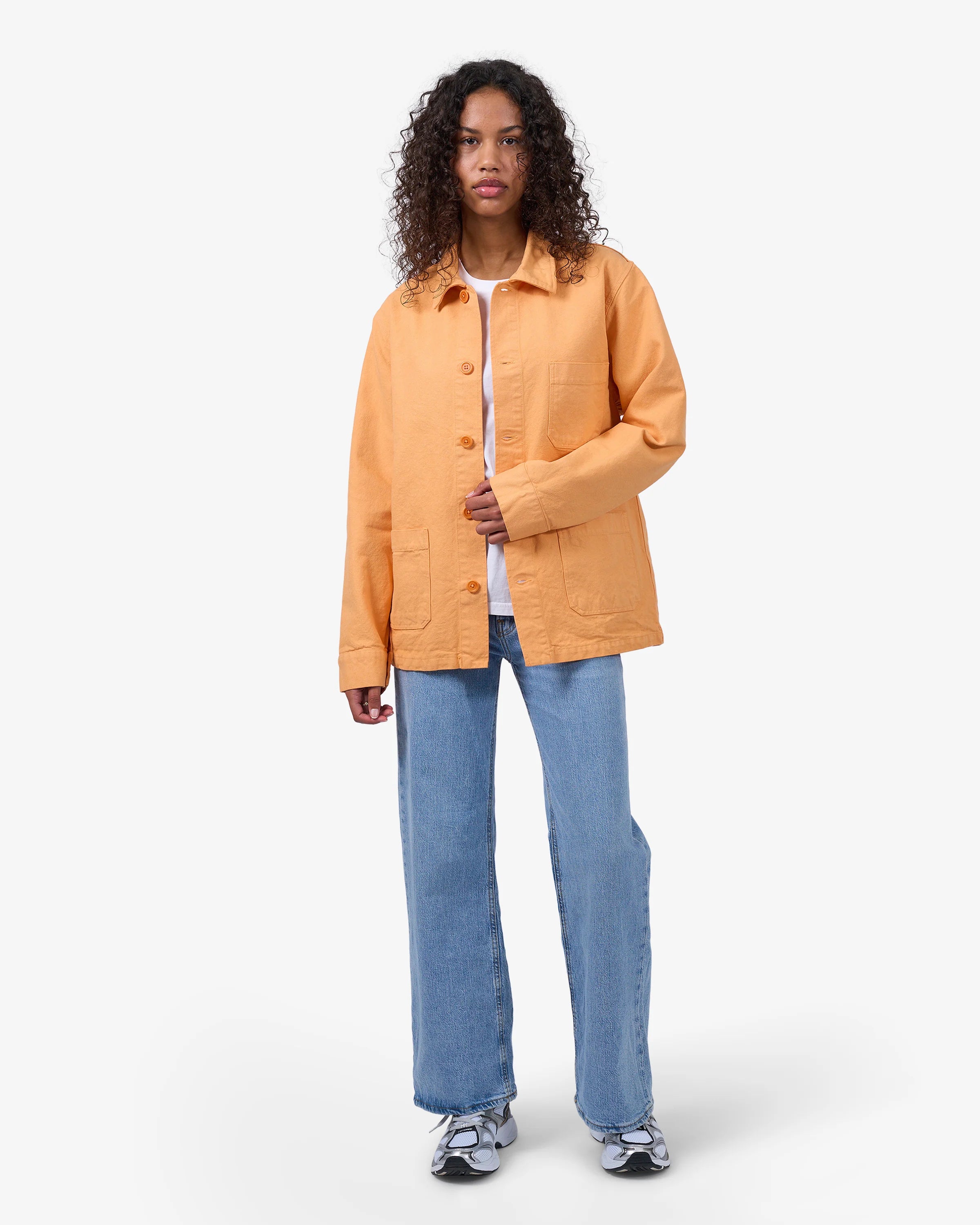 Organic Cotton Workwear Jacket for Women - Bubblegum Pink | Durable & Comfortable Work Jacket for Outdoor, Construction & Casual Wear