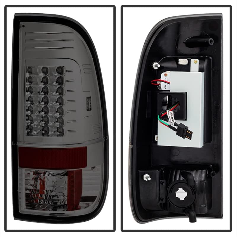 Spyder Auto 5029201 LED Tail Lights - Chrome/Smoked Lens - Compatible with [Vehicle Model] - High Visibility & Durable - Perfect for Night Driving & Custom Car Upgrades