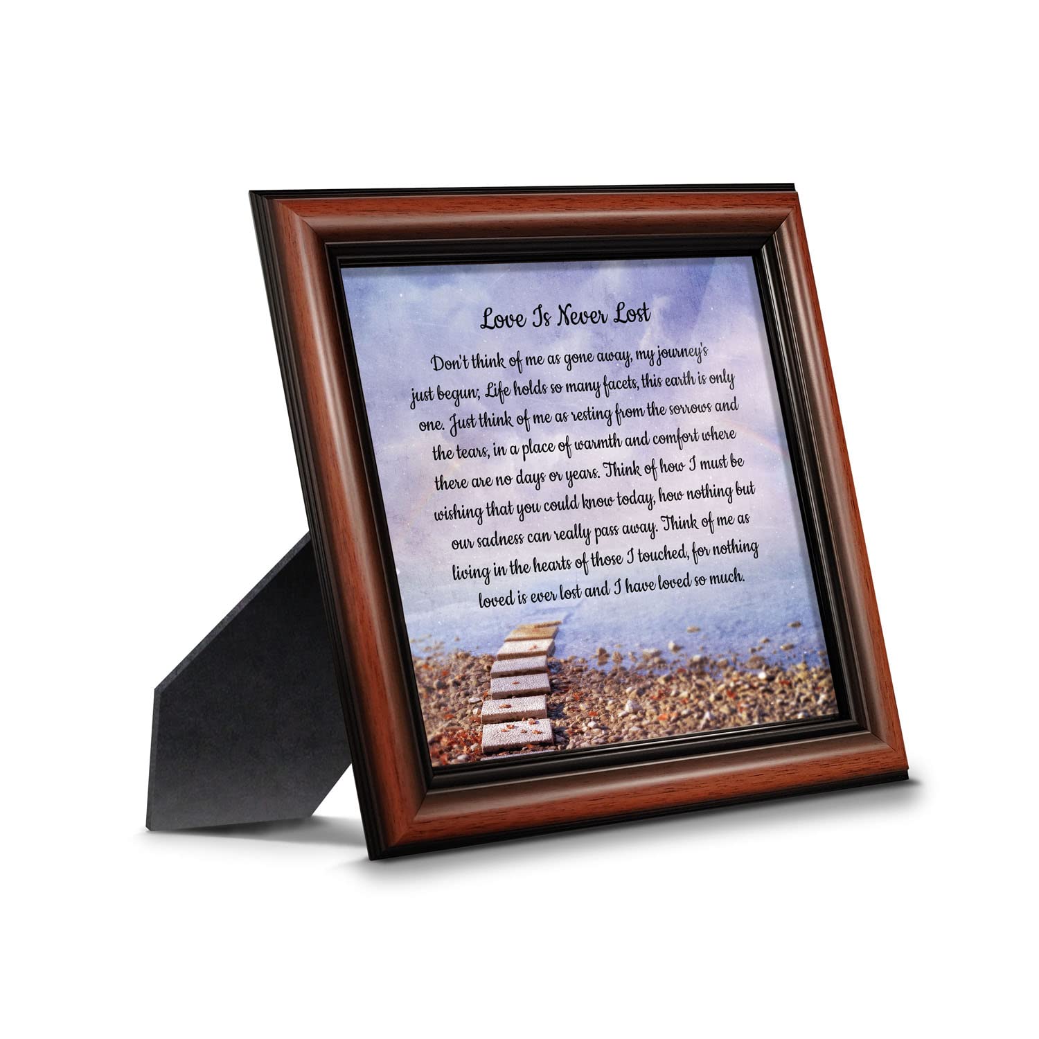 Sympathy Memorial Picture Frames - Crossroads Home Décor for Wall Display & Gift Baskets