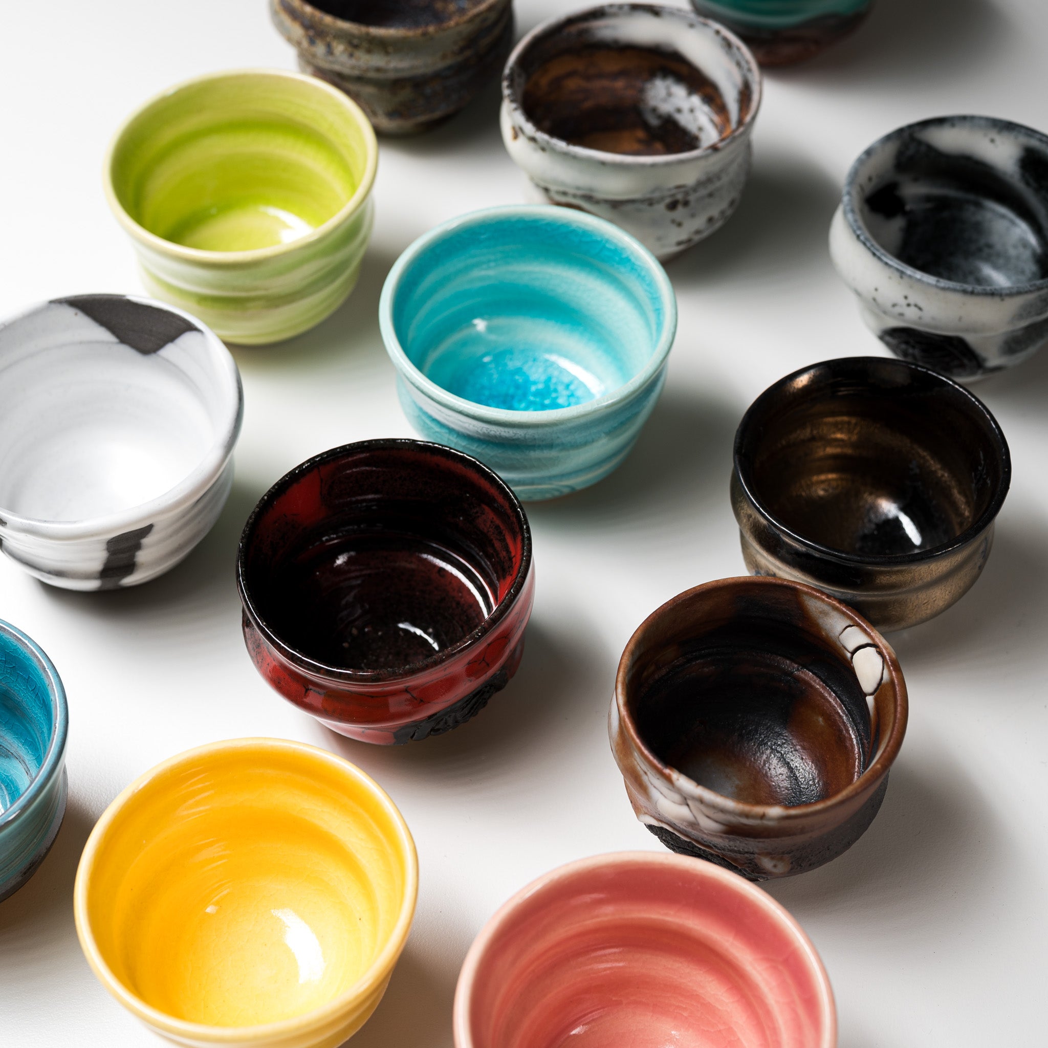 NINSHU Japanese Sake Cup - Traditional Small Ceramic Teacup for Sake, Tea & Zui - Perfect for Japanese Tea Ceremony, Sake Tasting & Home Decor